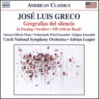 Jos Luis Greco: Geografas del silencio - Arjen Uitenbogaard (cello); Duncan Gifford (piano); Ellen Corver (piano); Jan Kouwenhoven (horn); Jan Kouwenhoven (oboe);...
