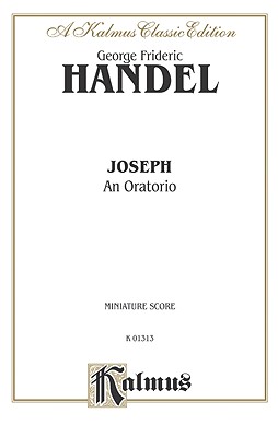 Joseph (1744): German, English Language Edition, Comb Bound Miniature Score - Handel, George Frideric (Composer)