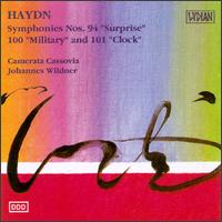 Joseph Haydn: Symphonies Nos. 94, 100 & 101 - Camerata Cassovia; Johannes Wildner (conductor)