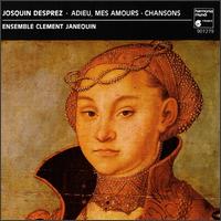 Josquin Desprez: Adieu, mes amours (Chansons) - Claude Deboves (lute); Dominique Visse (counter tenor); Ensemble Clment Janequin; Les Elments