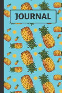 Journal: Cute Pineapple and Sun Notebook / Journal