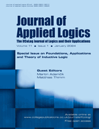 Journal of Applied Logics, Volume 11, Number 1, January 2024. Special Issue: Foundations, Applications and Theory of Inductive Logic
