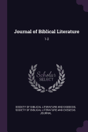 Journal of Biblical Literature: 1-2