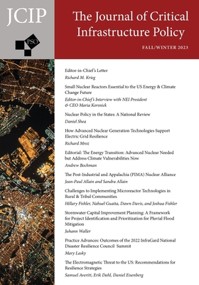 Journal of Critical Infrastructure Policy: Volume 3, Number 2, Fall / Winter 2023 - Krieg, Richard M, PhD