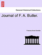 Journal of F. A. Butler.