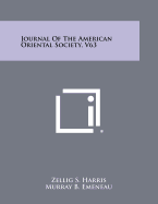 Journal of the American Oriental Society, V63