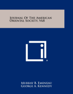 Journal of the American Oriental Society, V68