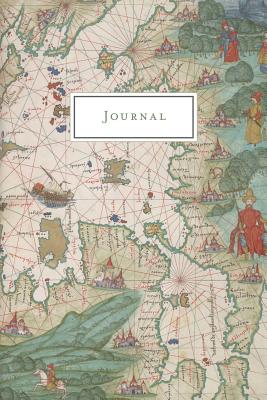 Journal: Travel Journal - Vintage Map of the World Illustration - Designer Notebooks and Journals