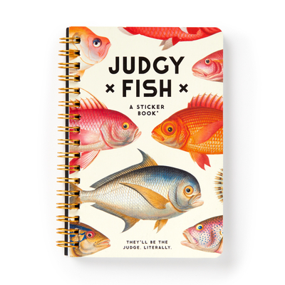 Judgy Fish Sticker Book - Brass Monkey, and Galison