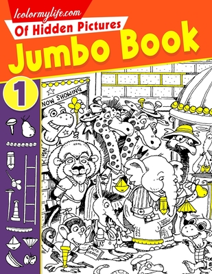 Jumbo Book of Hidden Pictures For Kids - Cunningham, Robert