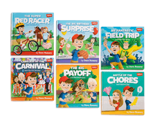 Junior's Adventures: Storytime Book Set: Teaching Kids How to Win with Money!