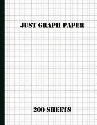 Just Graph Paper 200 Sheets: 4x4 Grid Paper by Catman Notebooks - Alibris
