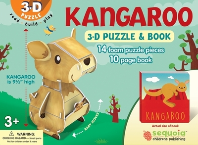 Kangaroo: Wildlife 3D Puzzle and Book - Broderick, Kathy