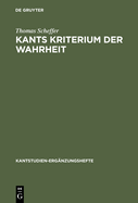 Kants Kriterium der Wahrheit