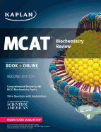 Kaplan MCAT Biochemistry Review: Book + Online