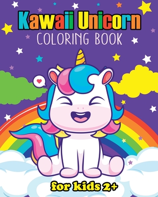 Kawaii Unicorn Coloring Book for kids 3+: An Enchanting Coloring Journey for Little Artists - Tate, Astrid