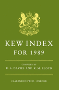 Kew Index for 1989