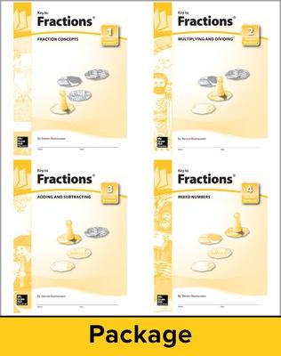 Key to Fractions, Books 1-4 Set - McGraw Hill