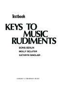 Keys to Music Rudiments: Textbook