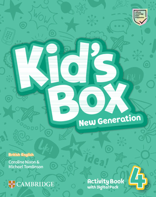 Kid's Box New Generation Level 4 Activity Book with Digital Pack British English - Nixon, Caroline, and Tomlinson, Michael