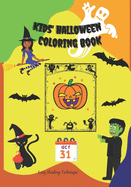 Kids' Halloween Coloring Book: Simple Images and Coloring Pages with an Easy Shading Technique!