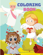 Kids Time: Angel Coloring Book for Kids