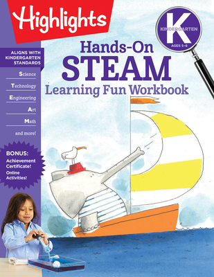Kindergarten Hands-On Steam Learning Fun Workbook - Highlights Learning (Creator)