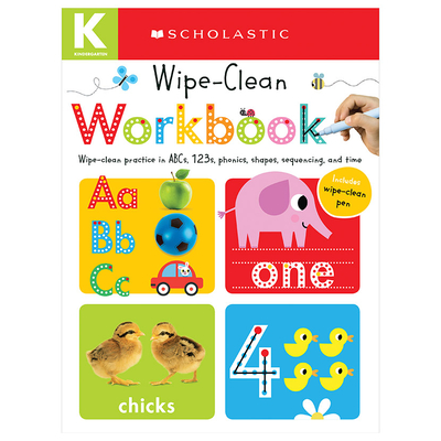 Kindergarten Wipe-Clean Workbook: Scholastic Early Learners (Wipe-Clean Workbook) - Scholastic