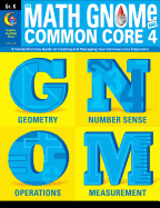 Kindergarter Math Gnome & Common Core Four