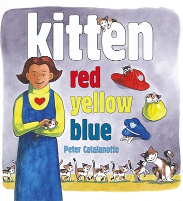 Kitten Red, Yellow, Blue - 