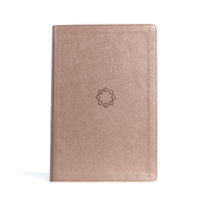 KJV Essential Teen Study Bible, Rose Gold Leathertouch