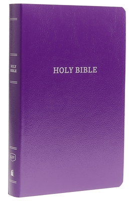 KJV, Gift and Award Bible, Imitation Leather, Purple, Red Letter Edition - Thomas Nelson