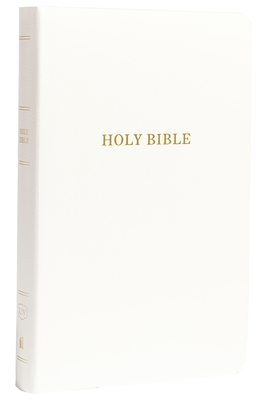 KJV, Gift and Award Bible, Imitation Leather, White, Red Letter Edition - Thomas Nelson