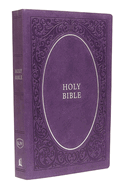 KJV, Holy Bible, Soft Touch Edition, Imitation Leather, Purple, Comfort Print