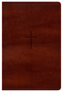 KJV Large Print Personal Size Reference Bible, Brown LeatherTouch