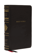 KJV Large Print Reference Bible, Black Leathersoft, Red Letter, Comfort Print (Sovereign Collection): Holy Bible, King James Version