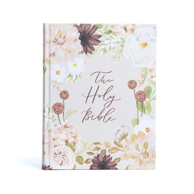 KJV Notetaking Bible, Large Print Hosanna Revival Edition, Blush Cloth Over Board - Holman Bible Publishers