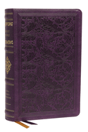 KJV, Personal Size Reference Bible, Sovereign Collection, Leathersoft, Purple, Red Letter, Thumb Indexed, Comfort Print: Holy Bible, King James Version