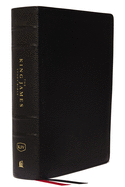 KJV, The King James Study Bible, Genuine Leather, Black, Thumb Indexed, Red Letter, Full-Color Edition: Holy Bible, King James Version
