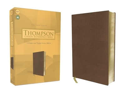 Kjv, Thompson Chain-Reference Bible, Leathersoft, Brown, Red Letter - Thompson, Frank Charles, Dr. (Editor), and Zondervan