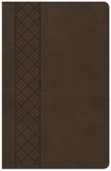 KJV Ultrathin Reference Bible, Value Edition, Brown Leathertouch