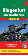 Klagenfurt, Freytag & Berndt Plan 1:15 000: Mit Vollstandigem Strassenverzeichnis, Ubersichtskarte Klagenfurt Und Umgebung, Innen-Stadt-Plan, Stadtgeschichte, Beschreibung Der Sehenswurdigkeiten, Wichtige Adressen