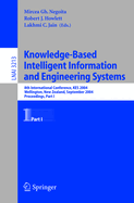 Knowledge-Based Intelligent Information and Engineering Systems: 8th International Conference, Kes 2004, Wellington, New Zealand, September 20-25, 2004, Proceedings, Part II