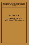 Kolloidchemie Des Protoplasmas