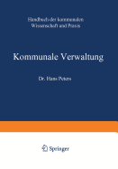 Kommunale Verwaltung: Band I / II