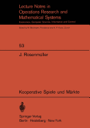 Kooperative Spiele Und Mrkte