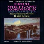 Korngold: Symphony In F Sharp - Mnchner Philharmoniker; Rudolf Kempe (conductor)