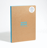 Kraft and Blue A4 Notebook: Large Format Hardcover A4 Style Notebook with Special Features
