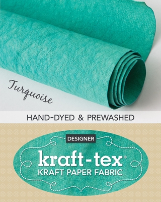 Kraft-Tex(r) Designer, Blue Turquoise: 18.5" X 28.5" Pre-Washed Roll - C&t Publishing
