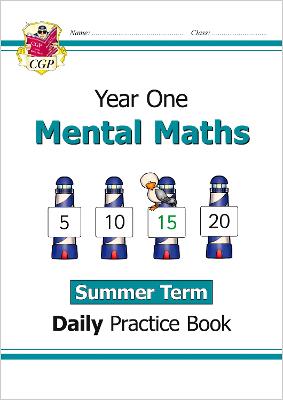 KS1 Mental Maths Year 1 Daily Practice Book: Summer Term - CGP Books (Editor)